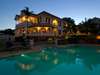 Audacia Manor - pool in evening